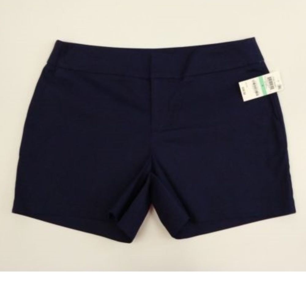 New Maison Jules Navy Blue Khaki Chino Shorts